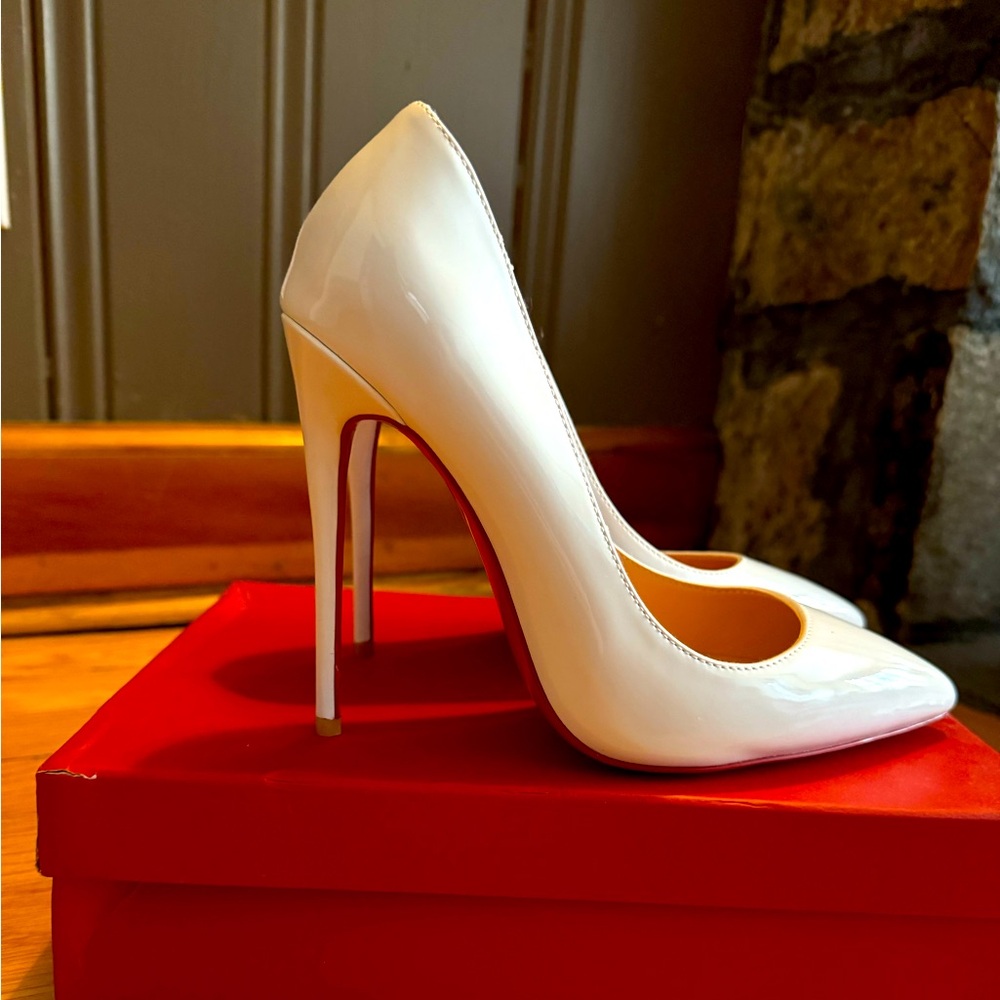 White Red Bottom Heels